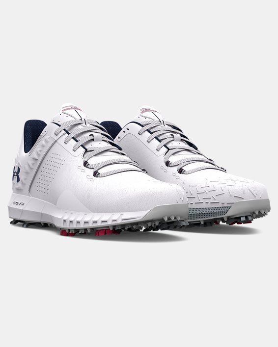 Men's UA HOVR™ Drive 2 Golf Shoes, White, pdpMainDesktop image number 3